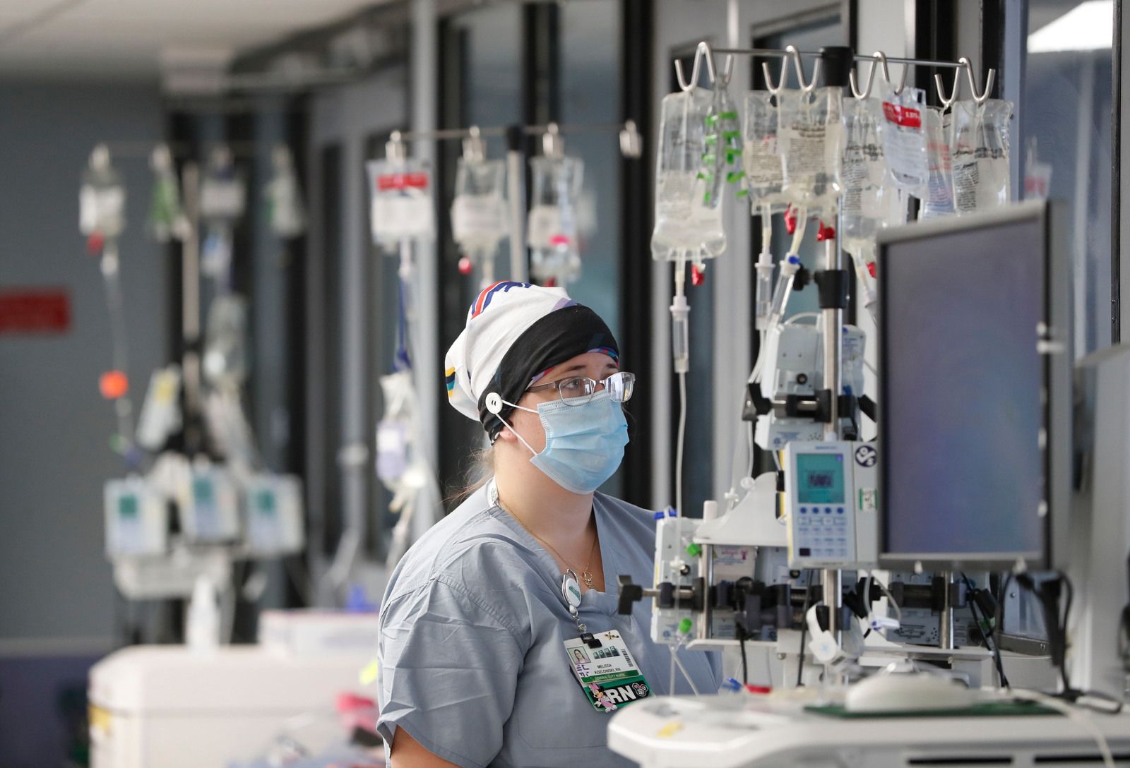 Inside a Covid-19 floor: Erie County Medical Center
